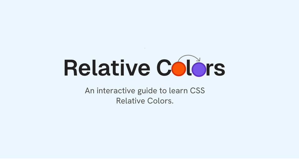 CSS Relative Colors