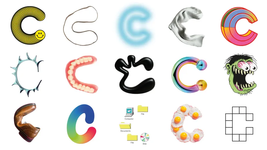 4Creative cuts out visuals from the UK’s most iconic TV shows to make its new identity