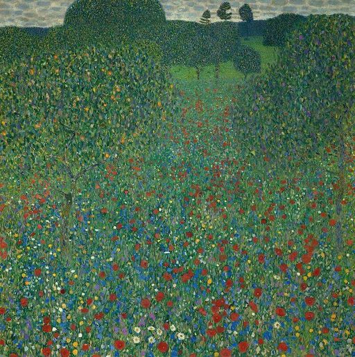 Flowering Poppies